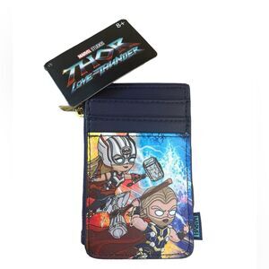 NWT Loungefly Marvel Thor Love And Thunder Cardholder Wallet